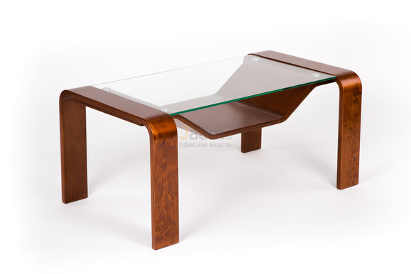 Журнальный столик из стекла Гурон 1