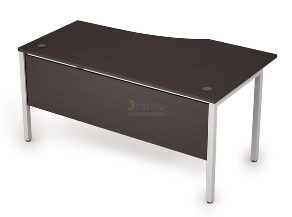 Мебель для персонала Стол криволинейный с экраном из ДСП левый 6МД.020