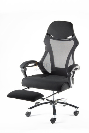 Кресло H-007 А black (black plastic)