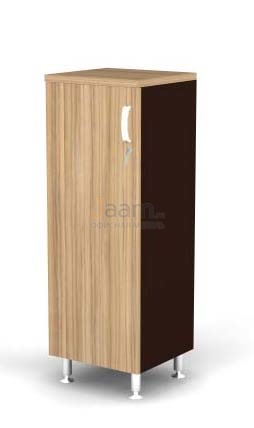 Мебель для персонала Шкаф закрытый 3-ур. с L-дверью BR81.0308