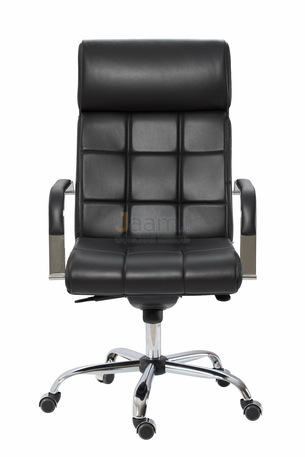 Кресло Верона/П кожа LUX нестандарт/база хром