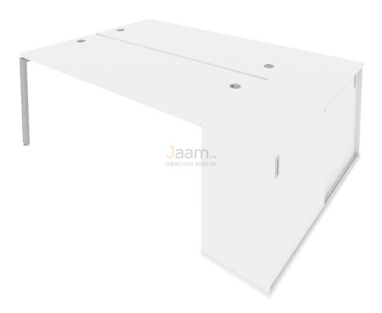 Мебель для персонала Рабочая станция с опорным шкафом-купе Б.РС-СШК-1.5