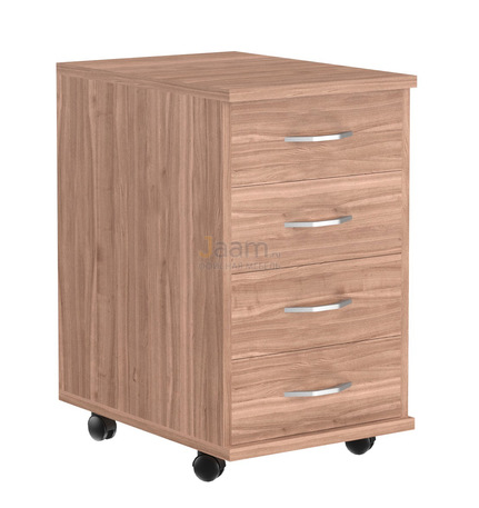 Мебель для персонала Офисная тумба подкатная 4 ящ. ТМ-4