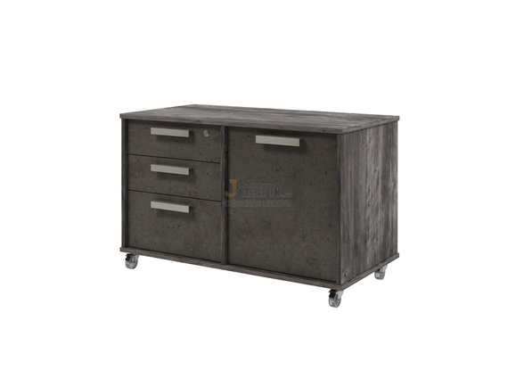 Кабинет руководителя Офисная тумба греденция 3 ящика и дверь Z-290